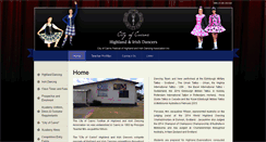 Desktop Screenshot of cairnshighlandandirishdance.com.au